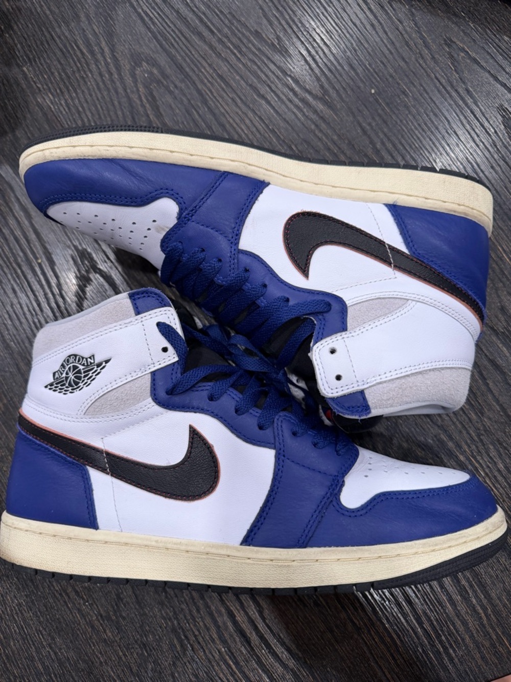 Nike Retro Jordan 1 Mid Royal Blue Rare Air Men's  11.5
